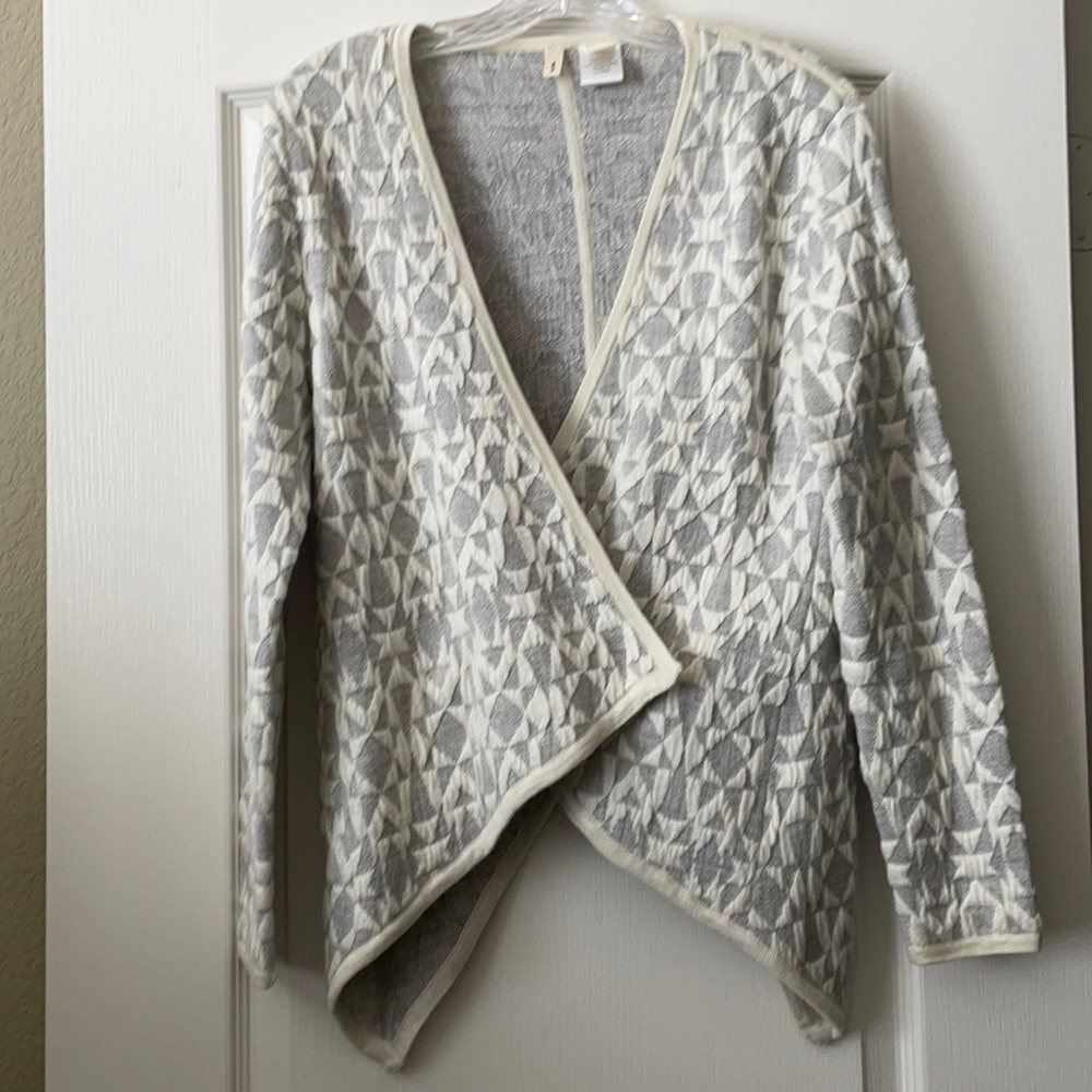 Anthropologie snap front cardigan